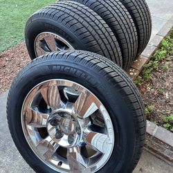 Chevy Silverado Tahoe Yukon rims GMC Sierra Denali Avalanche rines llantas Suburban rims Chevrolet Z71 4x4 rims tires trail boss rims Tires