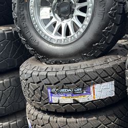 WHEELS RRW 17x9 TOYOTA TACOMA CHEVY