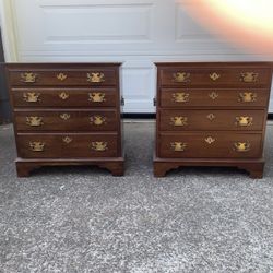 PENNSYLVANIA HOUSE CHERRY CHEST, NIGHTSTAND, END TABLE, ACCENT TABLE 4 DRAWER