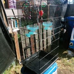 Tall Bird Cage