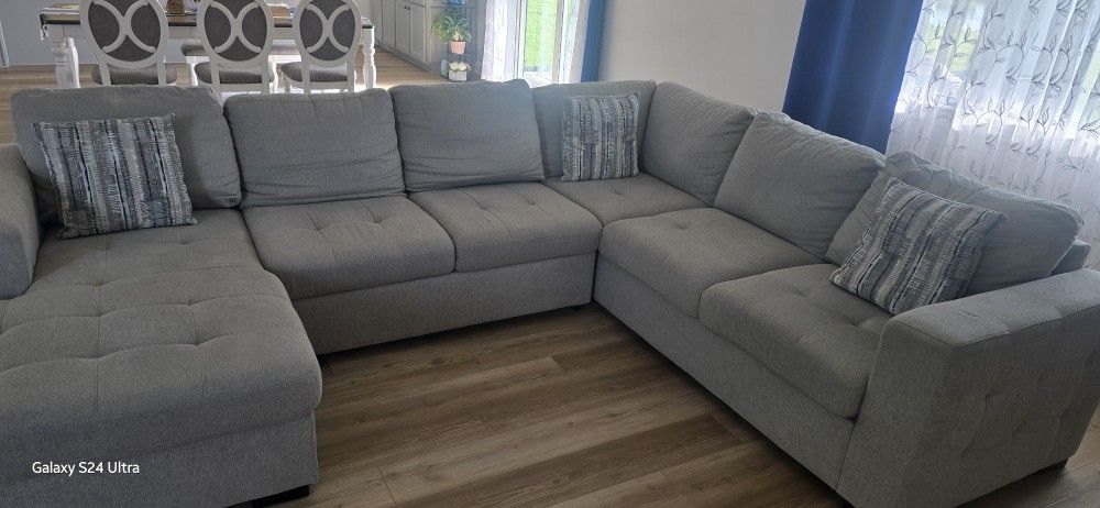 3 PC Left Arm Chaise Sectional 