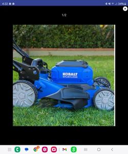 Lawnmower kolbalt gen 4 40 volt 20 in self propelled walk mower