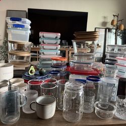 Assorted Glassware 