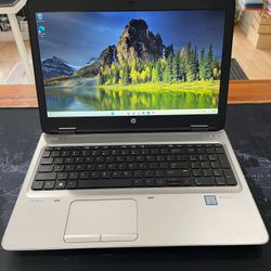 HP PROBOOK 15” 650 G3 2.71Ghz i5-7200u 8GB 256GB SSD Windows 11 Pro