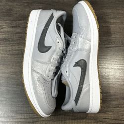 Nike Air Jordan 1 Golf Low Wolf Grey Gum DD9315-006 Men’s Size 7.5