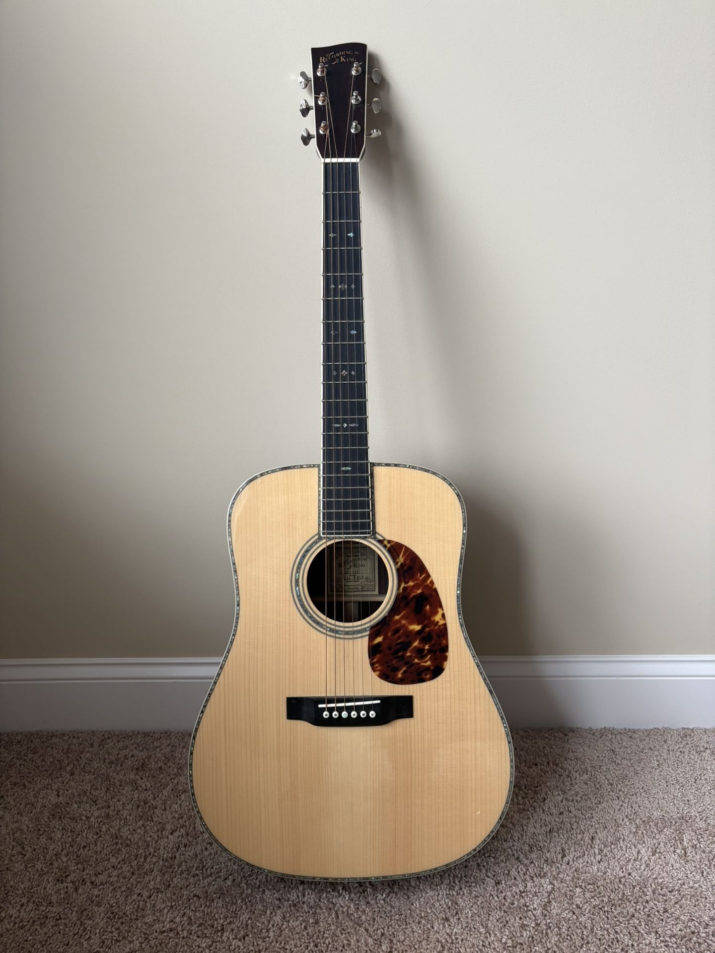 Recording King RD-342 Tonewood Reserve Elite Dreadnought 2022 - Present - Natural