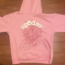 Sp5der OG Web Hoodie ‘Pink’