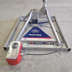 Ultimate Fifth Wheel Connection | Aluminum Gooseneck Mount Trailer Hitch Adapter (Raised Version) | Towing Accessories | ONE Person Install or Removal