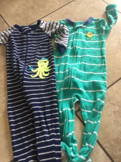 12 month carters pj's