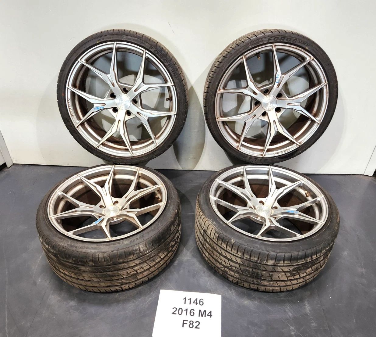  BMW F80 M3 F82 F83 M4 Rims Wheels ROHANA RFX5 20x9 ET20 20x11 ET36 w/Tires SET 