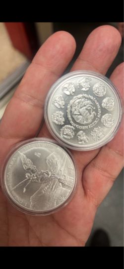 Mexican Silver 2024 Libertad Coins 1 oz – Set of 2