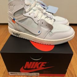 Jordan 1 High Virgil Abloh Archive “Alaska” Sz: 7.5 Men