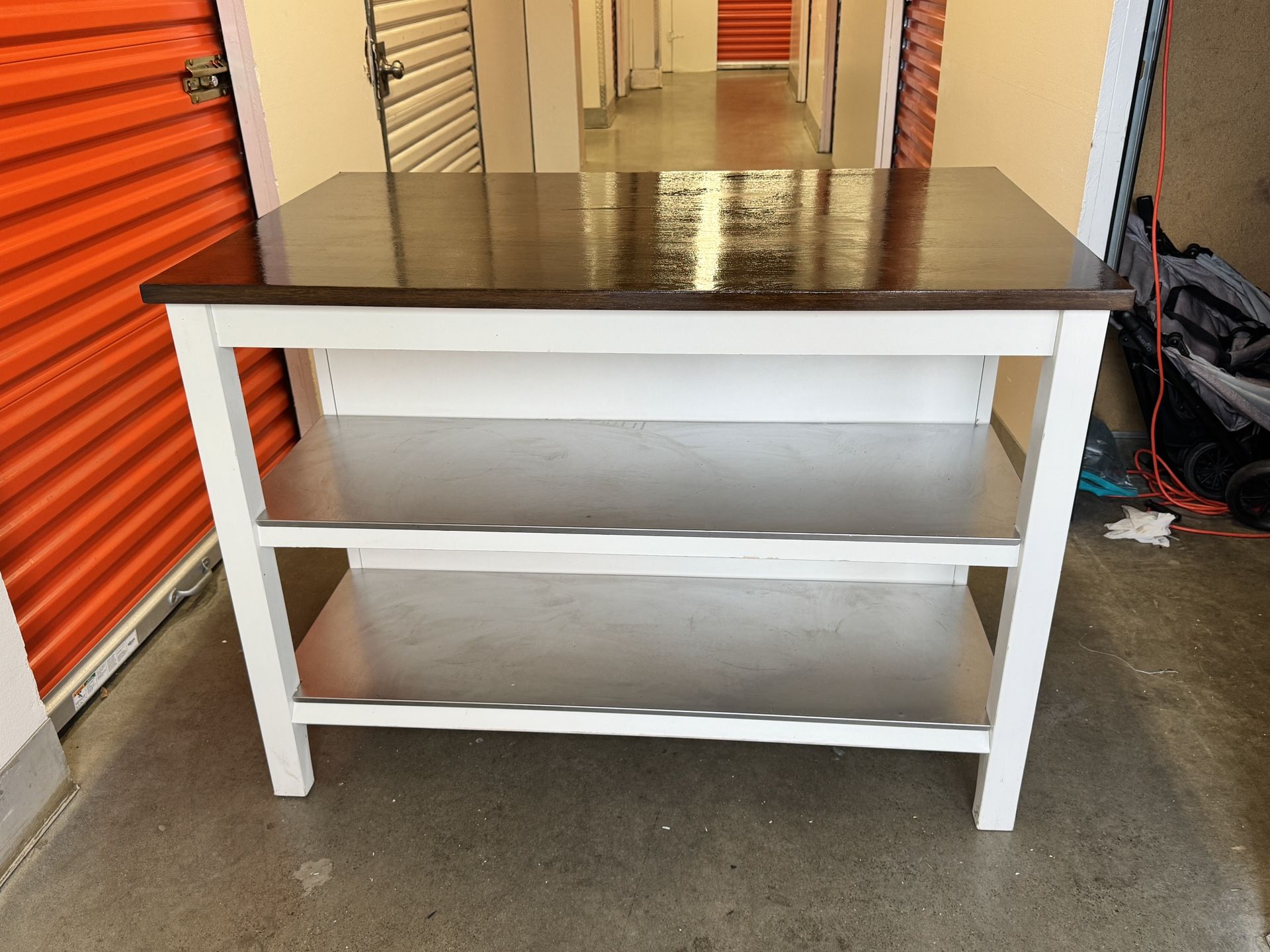 Large Prep & Storage Kitchen Island