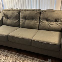 Grey Hide-a-bed Couch