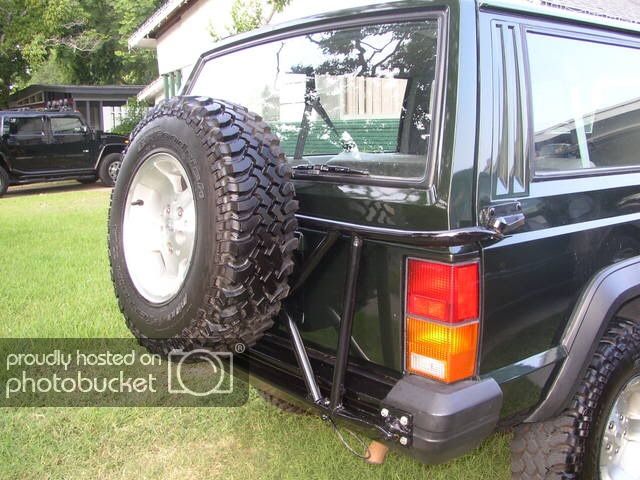 84-96 Jeep Cherokee XJ Factory Spare Tire Carrier