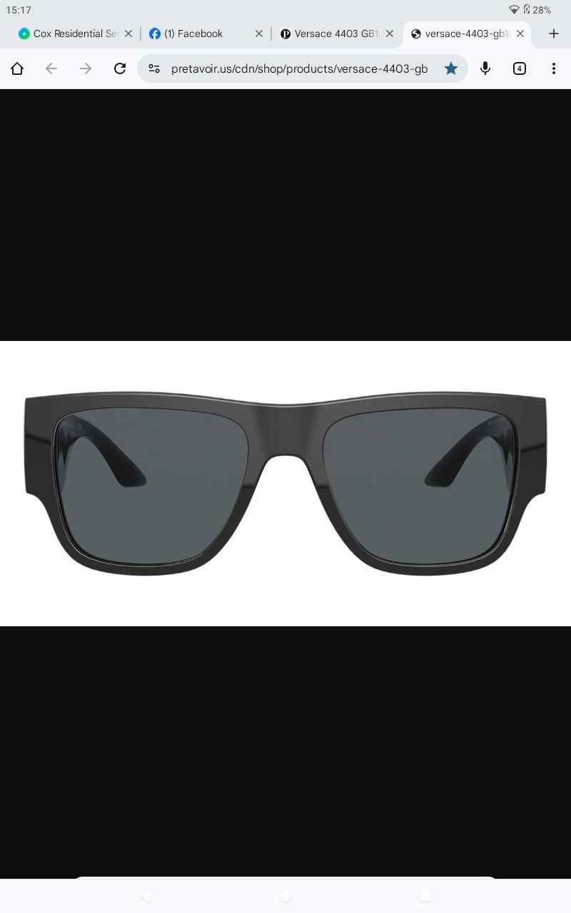 Versace 4403 GB 1/87 Sunglasses