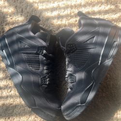 Size 12.5- 2020 Jordan 4 Black Cat