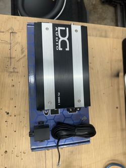 Dc Audio PS3000.1 amplifier 3000 watt amp like new