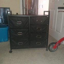 7 Drawer Fabric Storage Unit