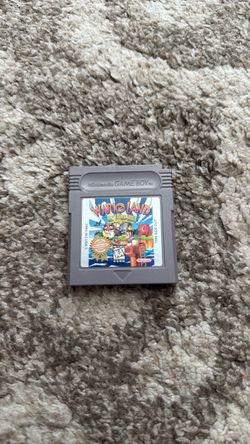 Wario land for nintendo gameboy