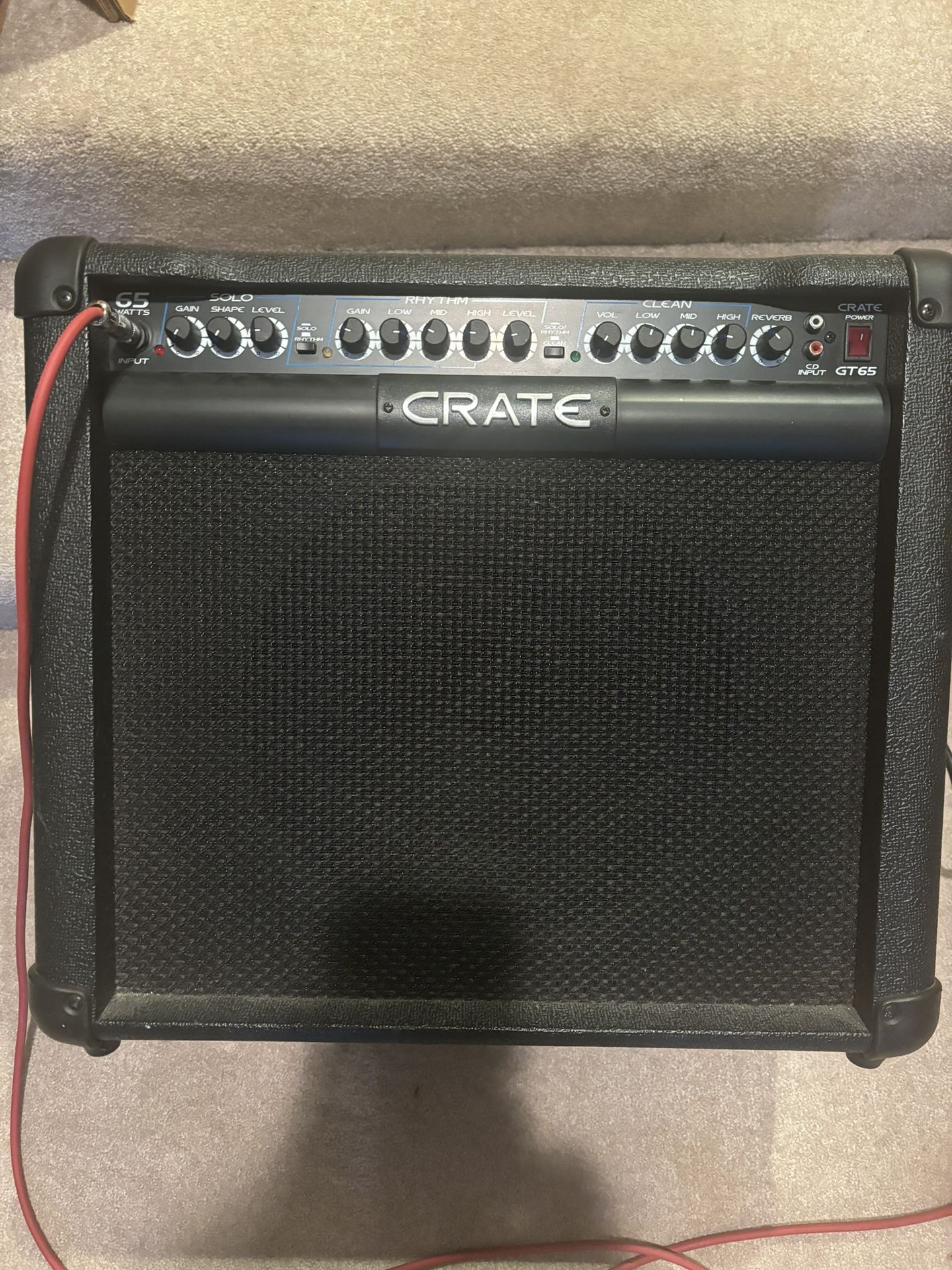 Crate 65 Watt Guitar Amplifier