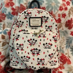 Mickey And Minnie Valentine Loungefly