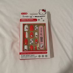 Hello Kitty Press On Nails
