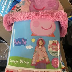 Peppa Pig Snuggie Wrap 