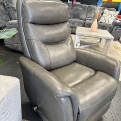 Glider Swivel Recliner-Leather