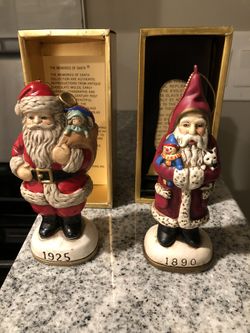 The memories of Santa ornaments