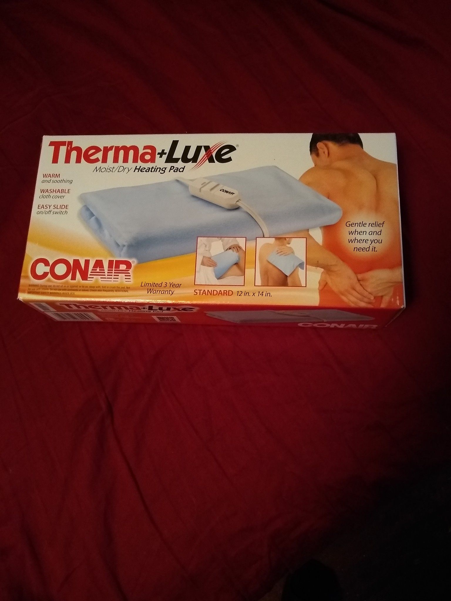 Pain relief heating pad