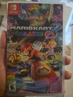 Mario Kart 8 deluxe Nintendo switch