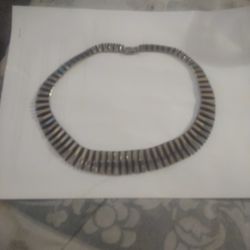 Vintage Egyptian Necklace Silver