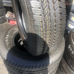 Set Of Used Tires LT275/70R18 Continental