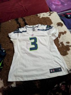 Seahawks jersey size large women's