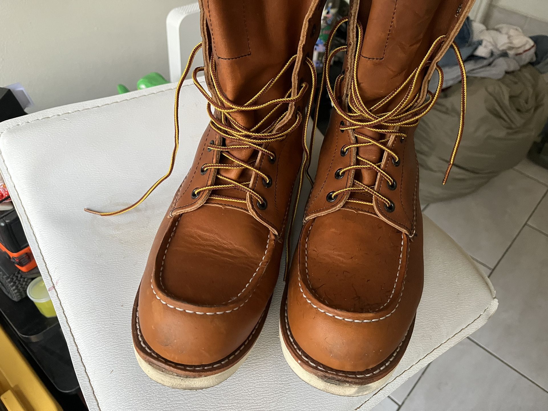 Red Wings Boots 10 1/2 EE