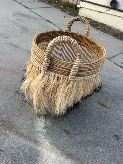 Crate & barrel basket