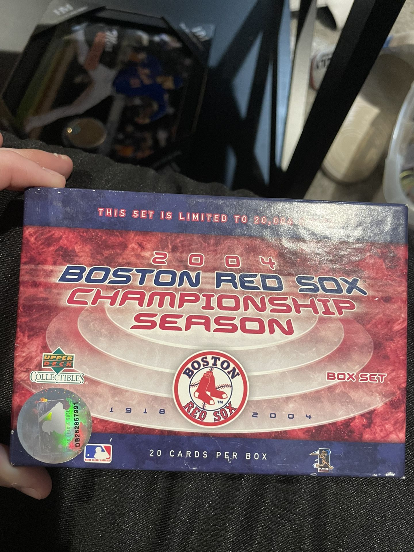 2004 Boston Red Sox Limited edition championship Card box set