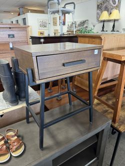 Small Nightstand Side End Table 