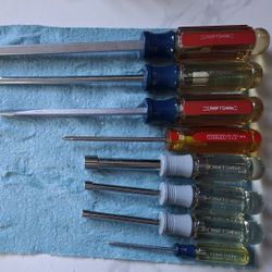 Craftsman Screwdriver Set - Vintage USA Made (8 Pieces)