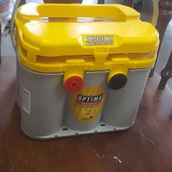 New Yellow Top Optima Battery With 6 Month Warranty
