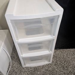 3 Drawer Shelf And Storage Set