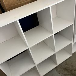 White Cube Storage Cabinets 
