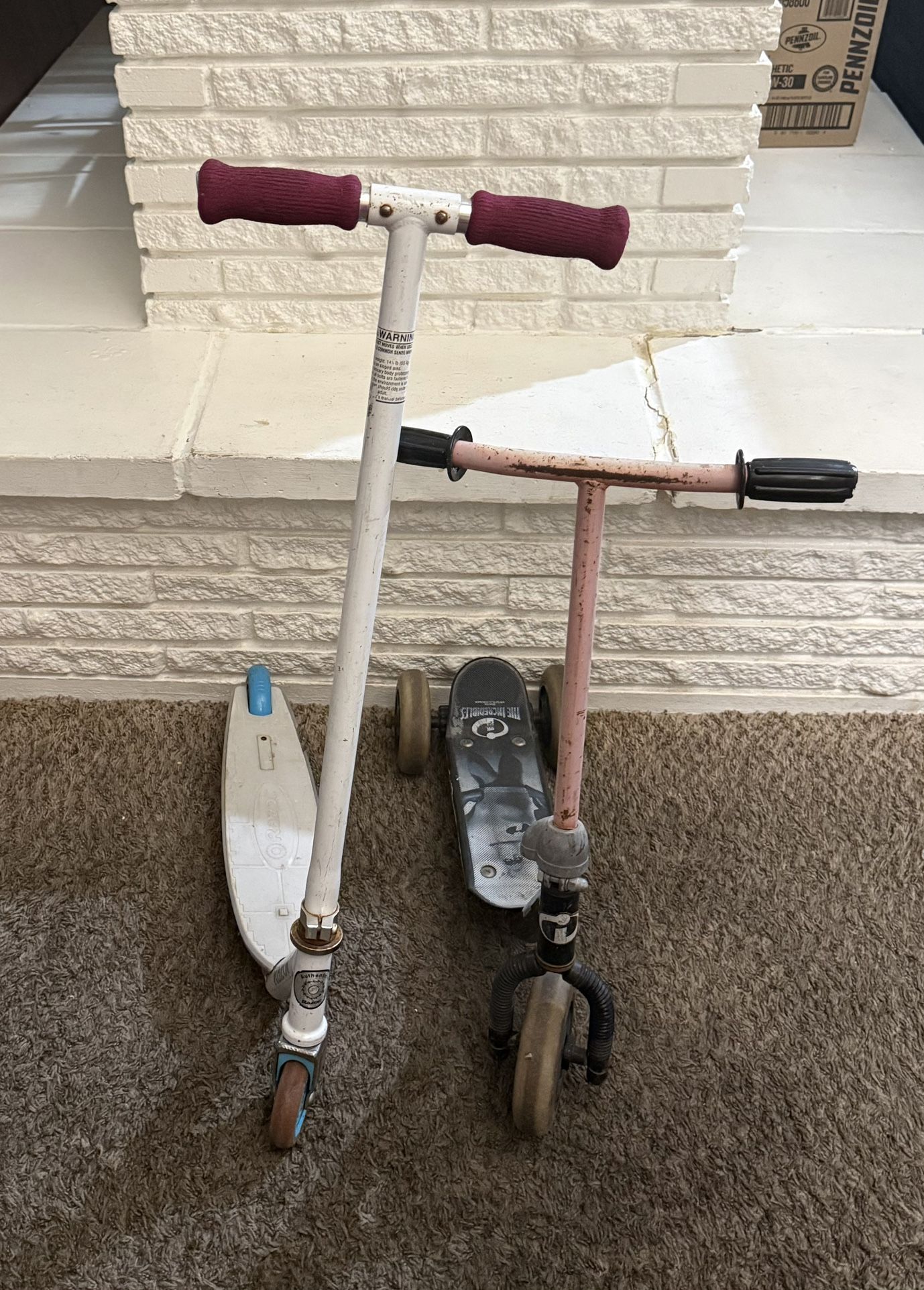 Set of 2 scooter for kids