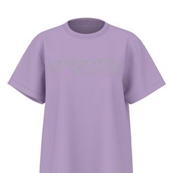 Campus cotton tee PINK