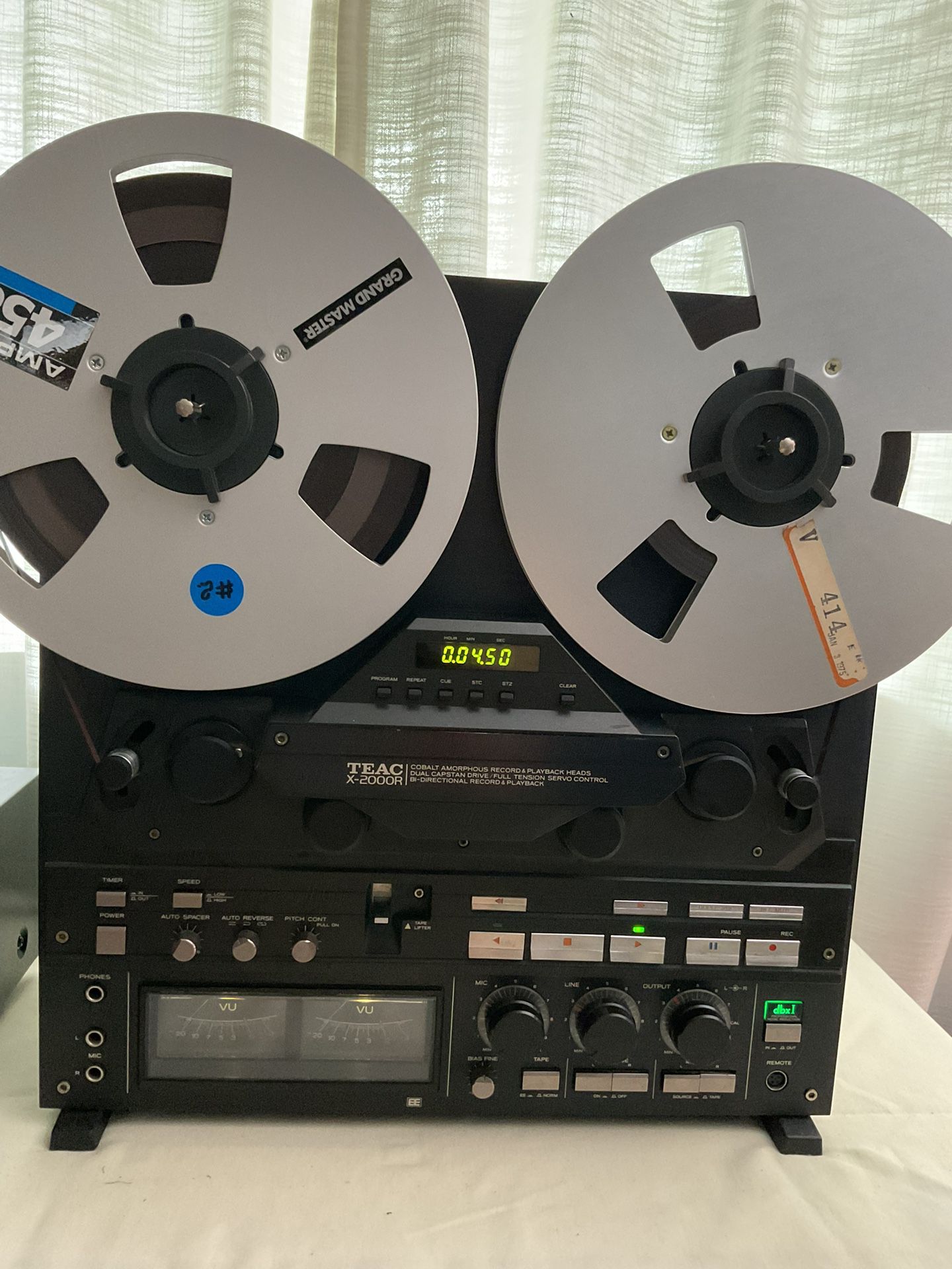 Teac X2000R Reel To Reel Tape Deck Auto Reverse for Sale in Boca Raton, FL  - OfferUp