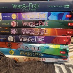 Wings of Fire 1-7 & 13