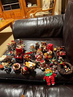 Assorted Christmas Ornaments (38 in total)