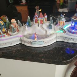 Fiber optic christmas displays