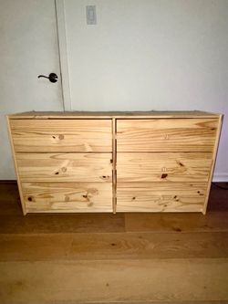 IKEA RAST Wooden 6-drawer Dresser